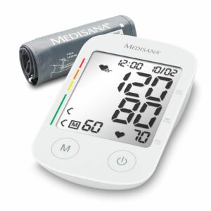 medisana BU 535 Oberarm-Blutdruckmessgerät - präzise Blutdruck- und Pulsmessung mit Speicherfunktion